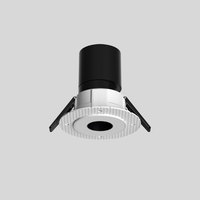 Spot encastré LED commercial personnalisé en aluminium forgé à froid de qualité supérieure, anti-éblouissement, sans cadre, avec technologie COB