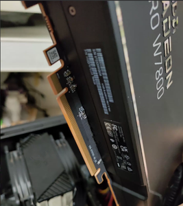 Radeon Pro W7800 32G พัดลม Gddr6ออกใหม่การ์ดจอแบบมืออาชีพสำหรับการสร้างแบบจำลอง3D กราฟิกแล็ปท็อป Radeon Pro W7800 AI - Product Image 4