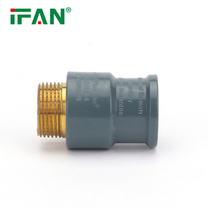 IFAN Nhà máy cung cấp PVC nước phù hợp PVC ống nước Phụ Kiện Màu Xám tất cả các loại cpvc phụ kiện đường ống - Product Image 5