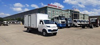 Camion frigorifique électrique SRM 4x2, fourgonnette congélateur, transmission automatique, livraison de fruits et légumes en chaîne du froid