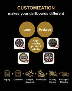 15 Inch Magnetic Dartboard for Children <b>Roll</b> Up <b>Fabric</b> Indoor Fun with 6 Darts - Product Image 4
