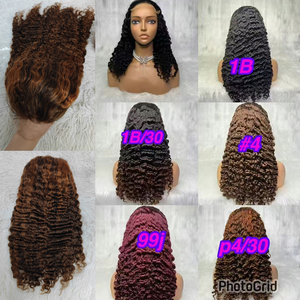 Promotion 79.5$ Letsfly 5x5 Burmese Curly Natural Human Hair Lace Closure Wigs Wholesales 18 20 22 Inches Wigs Factory Sales - Product Image 6