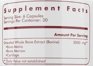 แคปซูลคอลลาเจนเนื้อวัวที่เลี้ยงด้วยหญ้าแบบแอคทีฟผลิตตามสั่ง - Product Image 3