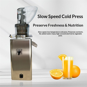 Extracteur de jus électrique commercial multifonctionnel à froid en acier inoxydable, machine à mastication - Product Image 5