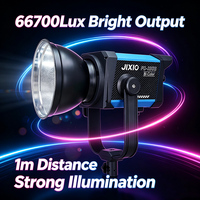 Lumière vidéo LED dimmable 160W pour studio, CRI élevé Ra97+, perle de lampe COB unique, éclairage large