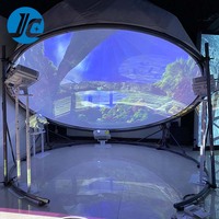 Projection de dôme immersif à 360 degrés 3D AR projecteur interactif mur grotte affichage aire de jeux intérieure tentes d'événement