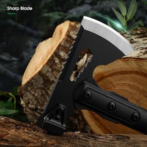 Hache tactique Dragon Phoenix de haute qualité, personnalisable, OEM, DIY, en acier au carbone, hache de survie de poche - Product Image 2