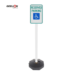 Señal de estacionamiento <span class=keywords><strong>fotoluminiscente</strong></span> personalizada señalización de estacionamiento de plástico fuerte al por mayor - Product Image 6