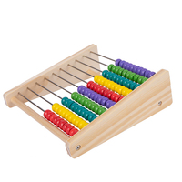 Ábaco Clásico para Niños, 100 Cuentas, Marco de Conteo, Material Didáctico, Rompecabezas Educativo, Juguetes Matemáticos para Niños y Niñas