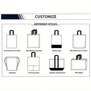 กระเป๋าผ้า PP เคลือบพิมพ์โลโก้ตามสั่งแบบขายส่ง พิมพ์สีเต็มรูปแบบ เป็นมิตรกับสิ่งแวดล้อม - Product Image 6