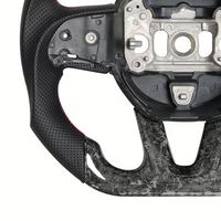 Volant de voiture sport en fibre de carbone de haute qualité pour Dodge Charger Challenger SRT, volant personnalisé, accessoires de voiture