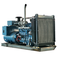Genset Diesel Open Frame Handal Dengan Sistem Starter Elektrik Untuk Proyek Teknik Konstruksi Jalan
