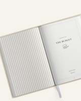 Carnet de mariage personnalisé en tissu nude avec couverture rigide, journaux d'anniversaire, livre de planification de mariage et organisateur pour future mariée