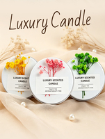Valentinstag & Vatertag Geschenk Niedliche Rosenbär-Form Handgemachte Duftende Sojawachs-Säulenkerze Hochzeits-Souvenirs Bars Tiermotiv
