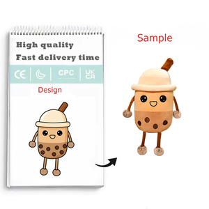 Personnalisable Boba Doux Thé Au Lait Peluche Bonne Résilience Peluche Oreiller avec PP Coton Remplissage Cadeau - Product Image 1