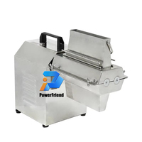 Nueva máquina automática para aplanar filetes de acero inoxidable Powerfriend/ablandador de carne con 1 año de garantía fácil de operar 220V