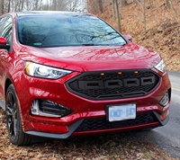 2019 Aftermarket araba parçaları Ara arabalar Tuning aksesuarları izgara ön izgara Parrilla ford kenar için Fit