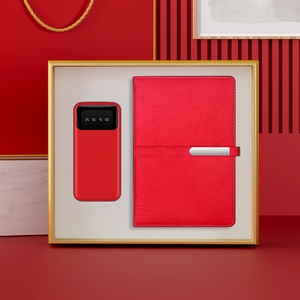 Business Executive Gift Set with A5 Plain Notebook 10000mah Power Bank Combos <strong>New</strong> <strong>Year</strong> Welcome Gift Set - Product Image 2