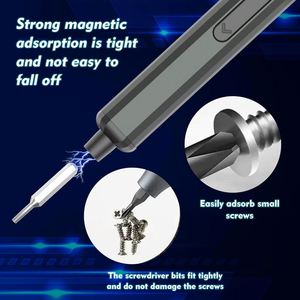 50 1 Electric Screwdriver 10440 500mAh Lithium Battery Rechargeable Cordless DIY <b>Set</b> 3LED Lighting 250RPM Brush Motor Max <b>Torque</b> - Product Image 4
