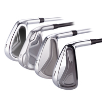 Clubs de golf conformes à la norme USGA OEM fers Design personnalisé Logo gaucher/droitier en acier ensemble tête de fer de golf