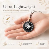 Collier d'énergie bio-scalaire nano original de technologie japonaise, bienfaits pour la santé du pendentif quantique à ions négatifs