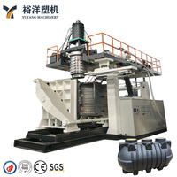 Máquina de Moldeo por Extrusión y Soplado de Acumuladores de Alta Eficiencia Energética para Tanque Séptico Subterráneo de Plástico HDPE de 3 Capas y 3000L