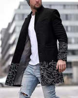 Vente flash : Manteau long pour homme, chaud pour l'hiver, avec une excellente isolation