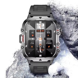 QX11 jam tangan olahraga berat, gelang pintar kapasitas besar 420mAh monitor tidur relojes 2024 pelacak kebugaran - Product Image 1