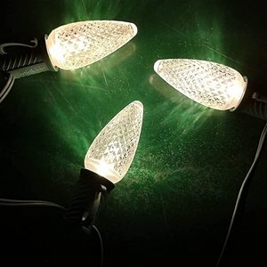 <strong>C9</strong> LED Bulb Christmas <strong>Light</strong> <strong>String</strong> <strong>Lights</strong> Replacement E17 Socket - Product Image 6