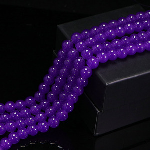Groothandel Eénkleurige 8mm Ronde Glazen Kralen Pure Kleur Losse Kralen voor DIY Sieraden maken China Opp Zak Verpakking - Product Image 6