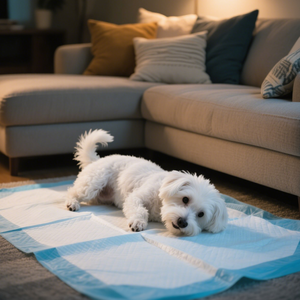 UltraDry Pet Pads Quantum Absorb Core 65x65cm &amp; 100x100cm Sizes 30/60/120pcs Value <strong>Pack</strong> Non-Slip Diamond Backing - Product Image 4