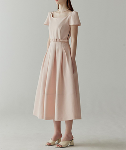 批发可定制女士Midi连衣裙优雅设计背部时尚优雅女士Midi连衣裙小最小起订量直销中国 - Product Image 4