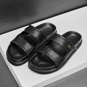 Sandalias de Cuero Genuino para el Verano 2026, Suaves y Acolchadas para Comodidad Durante Todo el Día, Material de Goma Natural, Sin Ampollas, Sin Rozaduras - Product Image 2