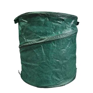 86L Pop-up PP Leaf Garden Bag Collapsible Garden Leaf Waste Bag Bucket Eco-friendly Falling Leaf Collector