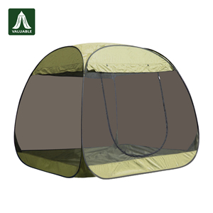 Tenda da campeggio esterna automatica con zanzariera soluzione per dormire comoda e tranquilla per escursioni in famiglia - Product Image 1