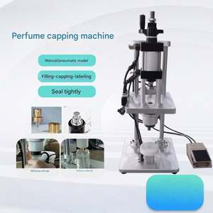 Máquina de crimpado de botellas de perfume hecha a mano para mesa, fácil de operar, pequeña, para crimpado de perfumes y tapado de cuellos de perfume - Product Image 5