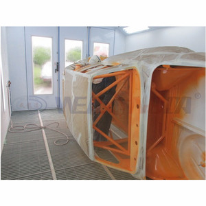 Cabina <span class=keywords><strong>de</strong></span> pulverización con lámpara infrarroja, cabina <span class=keywords><strong>de</strong></span> pintura automotriz en línea con estación <span class=keywords><strong>de</strong></span> preparación, estación <span class=keywords><strong>de</strong></span> trabajo múltiple para pintura <span class=keywords><strong>de</strong></span> coche - Product Image 6