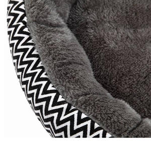 Cama Redonda para Mascotas con Diseño de Ondas Multicolores, Envío Rápido, Venta al por Mayor Directa de Fábrica, Nido para Perros y Gatos, Varios Tamaños - Product Image 2