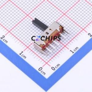 SS-13D01-G070 Slide Switch Through hole-6P,12.7x4.5mm Switch Single Pole Double Throw Rectangle Pin Header PC Pin 12.7mm - Product Image 2