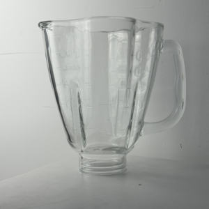 Pot de mélangeur en verre en forme de <span class=keywords><strong>feuille</strong></span> de trèfle à pulvérisation de couleurs dégradées personnalisables A12 1.75L Oster Blender Glass Cup - Product Image 4