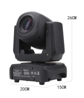 Projecteur LED 120W pour DJ, lampe de scène à faisceau LED pour discothèque, lampe à faisceau LED transfrontalière RGBW, boule magique laser pour KTV, bar, DJ, DMX512