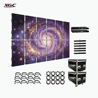Mur vidéo LED géant 500x1000, ton chaud pour événements religieux, rassemblements religieux, grand écran d'affichage intérieur/extérieur