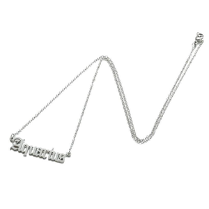 Collar con Signo del Zodiaco al por Mayor, Colgante con Letra en Inglés, Joyería de Moda, Regalo de Cumpleaños para Mujer - Product Image 6