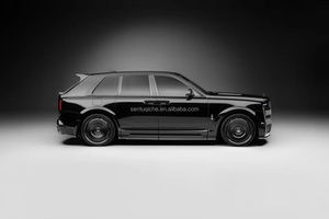 For <b>Rolls</b>-Royce Cullinan Carbon Fiber Body <b>Kit</b> Cullinan Upgraded UB Style Front and Rear Bumpers Side Skirts Spoilers Hood - Product Image 5
