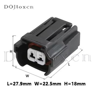 Conector de inyector de combustible para coche, 2 pines, 06A973722, para Golf, Jetta, Polo, A4, A6, Q3, Q5, 6195-0043, 06A 973 <span class=keywords><strong>722</strong></span> - Product Image 5