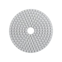 Tampons de polissage diamantés à liant résineux de haute qualité 4'' 100mm pour béton, pierre, marbre, granit et sols