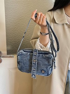 Bolso Bandolera Mini Artístico Japonés Vintage con Cierre de Cremallera, Versátil para el Trabajo, Compras y Ocio - Product Image 5