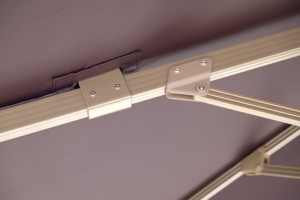 Parasol romain de luxe de 3m au design moderne Parasol commercial extérieur jardin patio café restaurant hôtel <span class=keywords><strong>plage</strong></span>/villa base incluse - Product Image 5