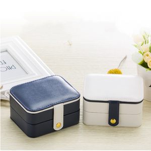 Pochette Minimaliste en Velours de Luxe Personnalisée pour Bijoux avec Miroir, Emballage en Cuir Personnalisé pour Bijoux Faits Main, Personnalisable - Product Image 5