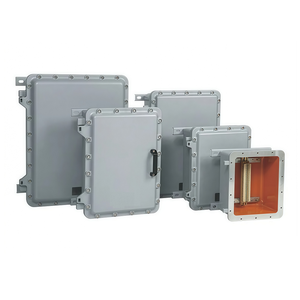 Cajas de seguridad con aumento de aluminio para áreas peligrosas serie ATEX IECEX BXJ Ex D E IIB IIC - Product Image 1